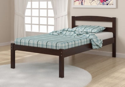 Donco Kids Econo Scandinavian Twin Bed, Cappuccino