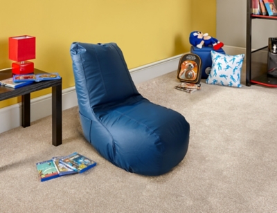 ACEssentials Video Bean Bag Ergonomic Chair, Blue, Blue, large