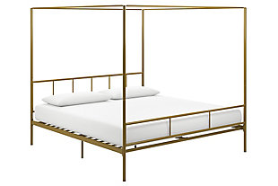 Marion Marion King Canopy Bed, Gold, large