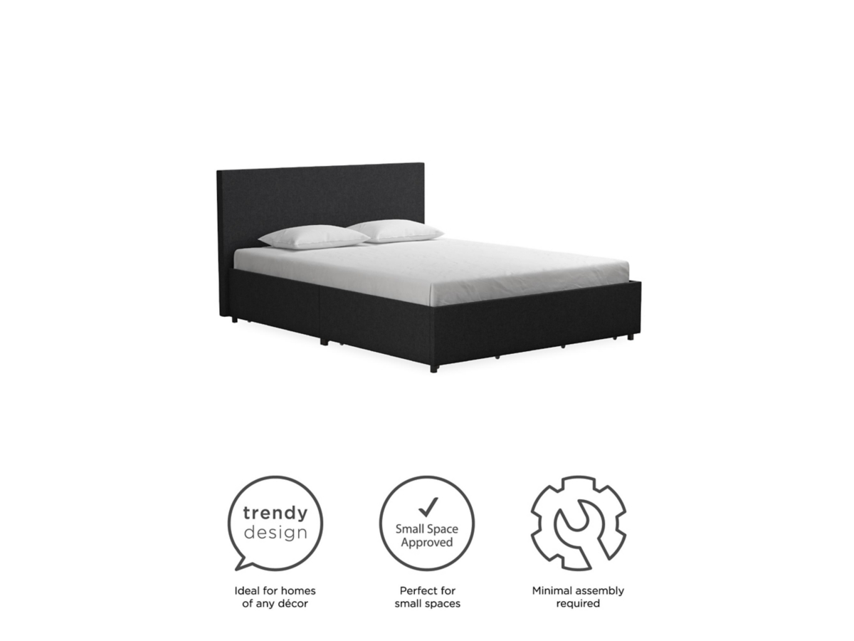 Kelly Full Upholstered Storage Bed | Ashley