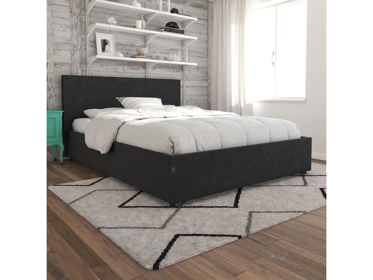 Kelly Full Upholstered Storage Bed | Ashley