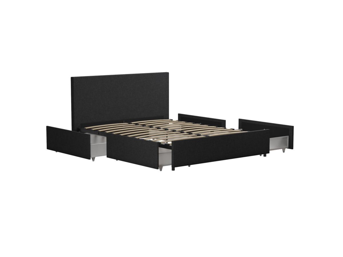 Kelly Full Upholstered Storage Bed | Ashley