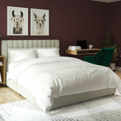 Brittany Queen Upholstered Bed with Storage Drawers Ashley