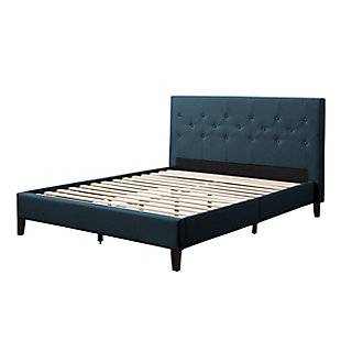 CorLiving Queen Tufted Upholstered Bed, , large