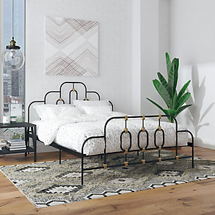 Dorel Home Products Boutique Olivia Metal Bed, , rollover