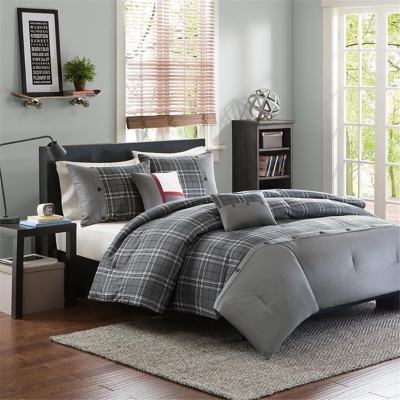 B600004461 Luella Grey Twin/Twin XL Comforter Set, Gray sku B600004461
