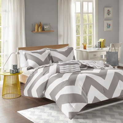 Willow Grey Twin/Twin XL Comforter Set, Gray