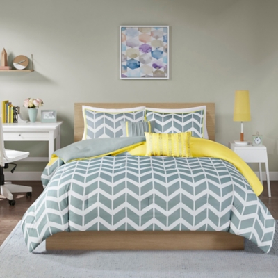 Sierra Yellow Twin/Twin XL Comforter Set, Yellow, rollover