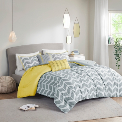 Sierra Yellow Twin/Twin XL Comforter Set, Yellow, large