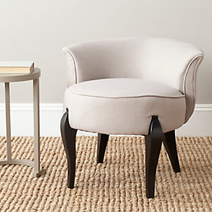 Mora Vanity Chair, Taupe, rollover