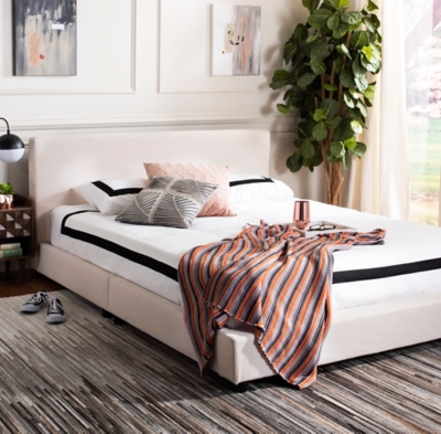 Safavieh platform deals bed