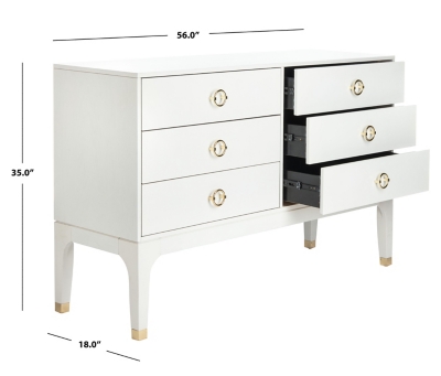 Lorna 6 deals drawer dresser