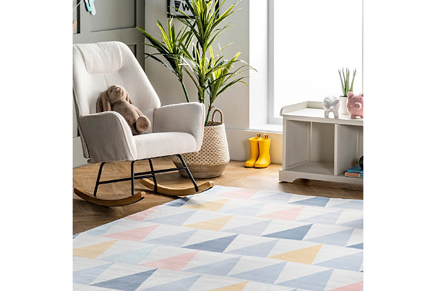 Made from the finest materials in the world and with the uttermost care, this rug is a great addition to your home.Made of polyester | Machine-made | Non-slip canvas backing | Imported