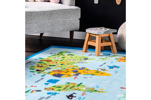Made from the finest materials in the world and with the uttermost care, this rug is a great addition to your home.Made of nylon | Machine-made | Latex backing | Imported