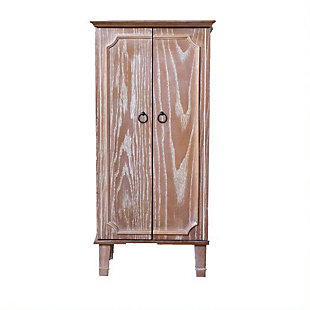 Cabby Jewelry Armoire, Oak, large