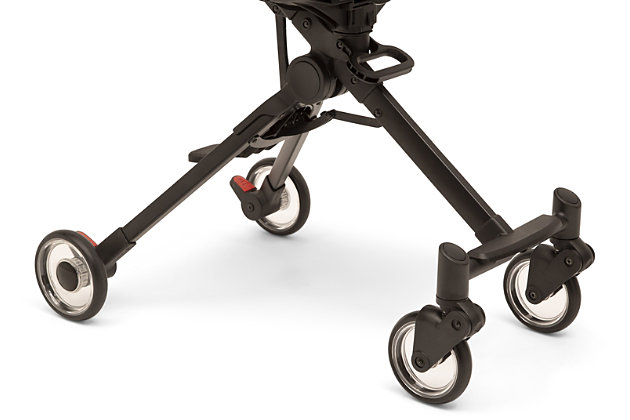 The Spyder Stroller by Delta Children is an innovative 2-in-1 stroller. Use the frame two different ways: as a car seat stroller for your newborn with the included adapter or as a lightweight everyday stroller as your child grows. Packed with tons of features that make city life easier, this must-have stroller weighs less than 15 pounds, folds up quickly and compactly and is easy to drive. Designed for an incredibly smooth ride, the durable and shock absorbing wheels are airless and puncture-proof and the swivel front wheels make turning a breeze. For your child’s comfort, this stroller has a reclining seat, extendable knit canopy to block the sun, adjustable child bar for your little one to easily grab and a 5-point safety harness to keep them safe. The included car seat adapter works with the most popular brands, Graco SnugRide (30, 35, 40), Chicco Keyfit 30 and Britax B-Safe 35. For combability with other car seats, we offer additional adapters (sold separately), for UPPAbaby Mesa use #A1944, for Nuna PIPA, PIPA Lite, PIPA Lite LX and PIPA use #A1947, for RX Cybex Cloud Q use #A1945, for Maxi-Cosi Mico 30, Mico Max 30 and Mico Max Plus use #A1943LIGHTWEIGHT/COMPACT: Made of aluminum, plastic and fabric, this lightweight stroller only weighs 14.5 lbs.; features a quick and compact fold with carry handle that makes storage and travel easy; meets the stroller size allowed for Disney parks | INNOVATIVE DESIGN: Use as a lightweight everyday stroller or with the car seat adapter for newborns if you want to attach your own car seat (adapter only, car seat not included); included car seat adapter works with following car seats: Graco SnugRide (30, 35, 40), Chicco Keyfit 30 and Britax B-Safe 35 | EASY TO DRIVE: Easy-coast wheels make maneuverability a breeze; 5.5" swivel front wheels, 6" back wheels with brakes; durable and shock absorbing EVA wheels are airless and puncture-proof; stroller is JPMA certified | KEEPS KIDS COMFY: Comes with a reclining seat, extendible canopy to block harsh elements, adjustable child bar, 5-point safety harness | For any questions regarding Delta Children products, please contact consumersupport@deltachildren.com Monday to Friday, 8:30 a.m. to 6 p.m. (EST)