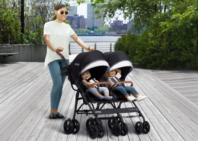 B600005642 Jeep PowerGlyde Plus Side x Side Double Stroller,  sku B600005642