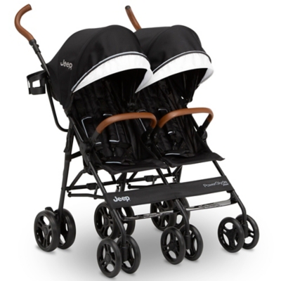 Jeep PowerGlyde Plus Side x Side Double Stroller, , large