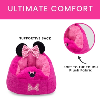 Disney minnie mouse discount figural bean bag chair