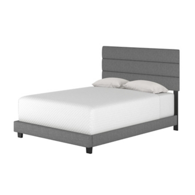 Brayan Upholstered Linen Platform Bed
