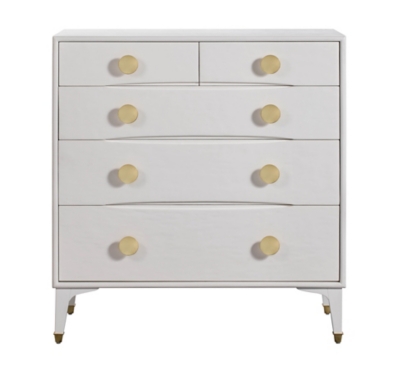 TOV Funiture Divine White Chest, , large