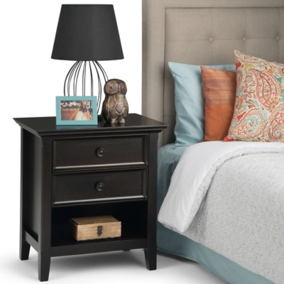 B600006041 Amherst Nightstand, Brown/Beige sku B600006041