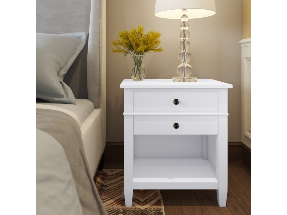 Simpli Home Contemporary Nightstand, , large