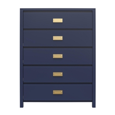 Little Seeds Little Seeds Monarch Hill Haven 5 Drawer Kids' Dresser, Navy, large