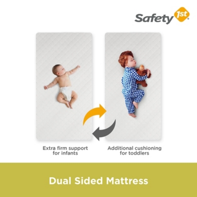 Safety first grow with shop me 2 in 1 mattress