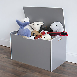 Humble Crew Hinged Toy Storage Chest with Lid, , rollover