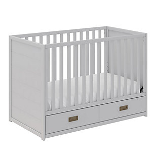 Little Seeds Haven 3-in-1 Convertible Storage Crib, , large