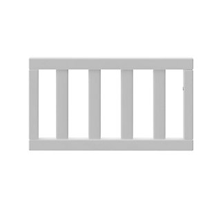Little Seeds Haven Toddler Guard Rail, White, large