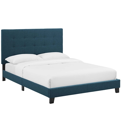 Fluff Fully-upholstered platform bed CS6087