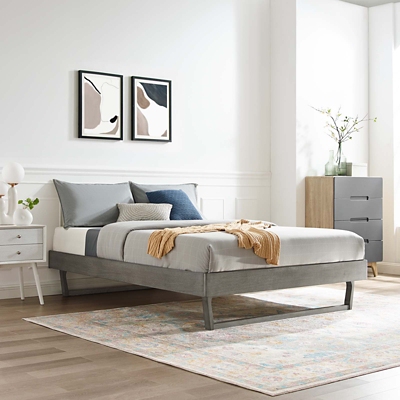 B600007715 Billie Queen Platform Bed, Gray sku B600007715