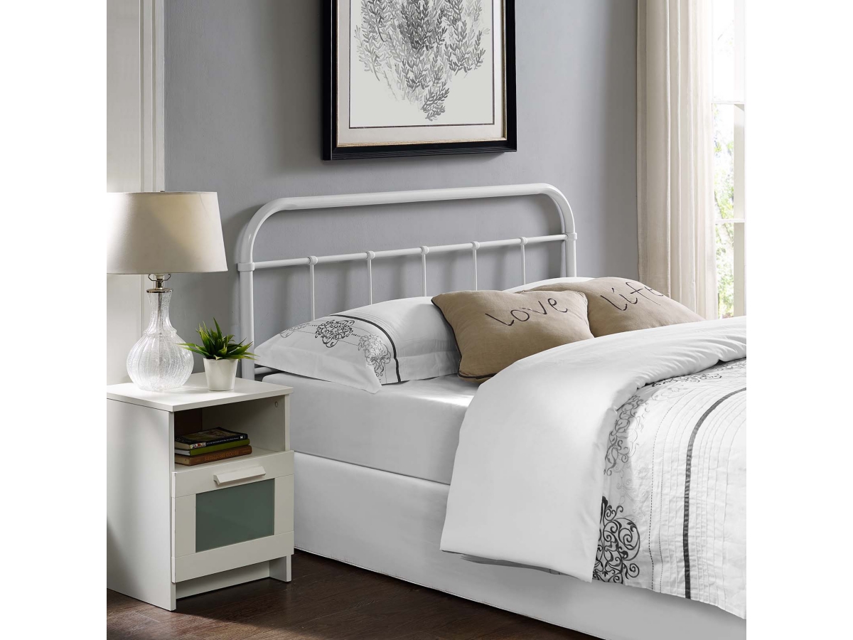 Serena King Metal Headboard