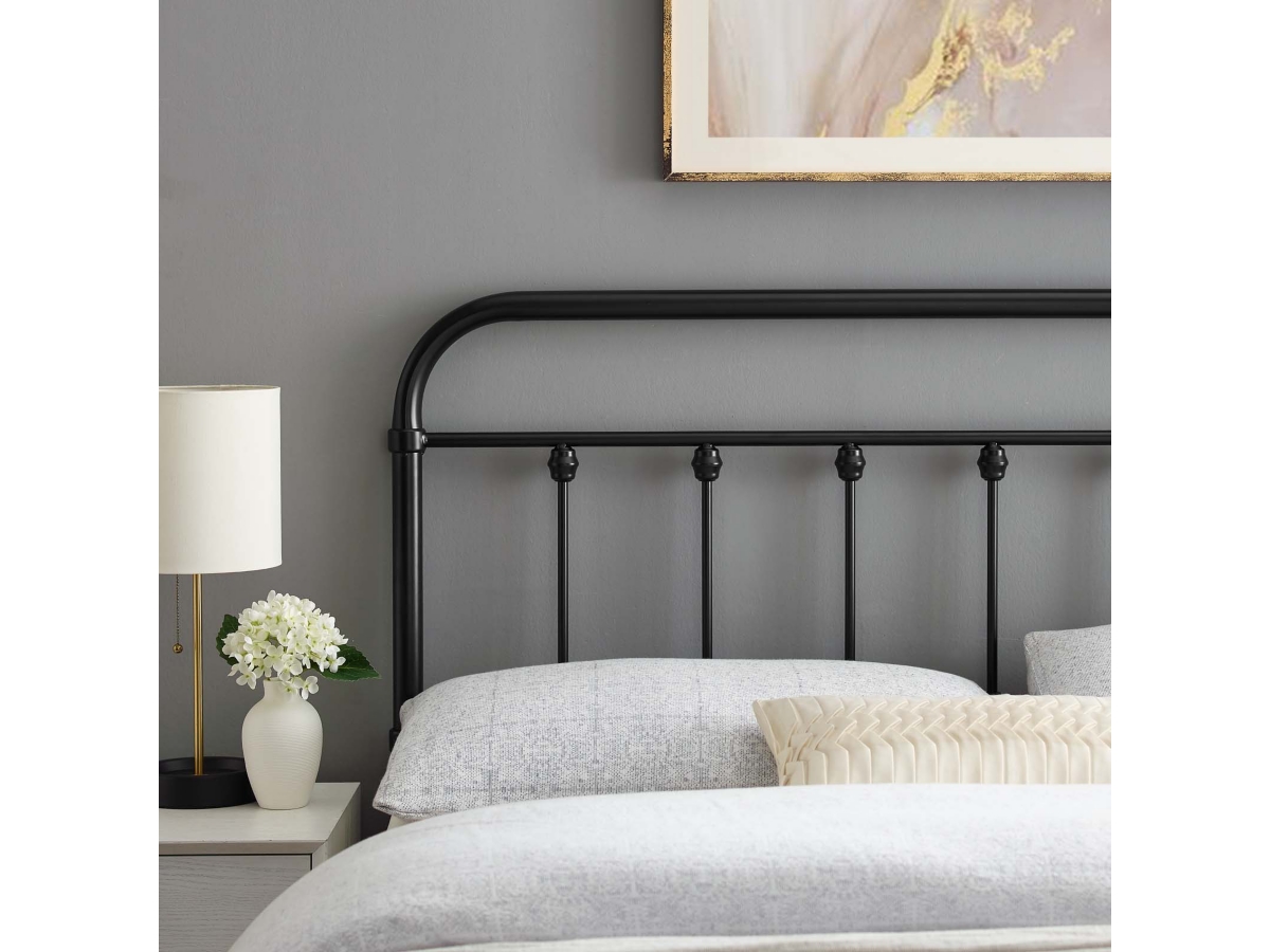 Sage Queen Metal Headboard | Ashley