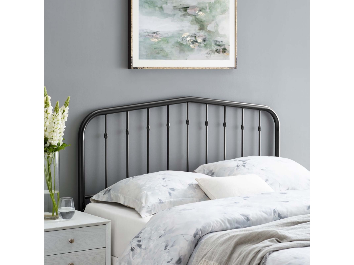 Ashley furniture king size metal headboard hotsell