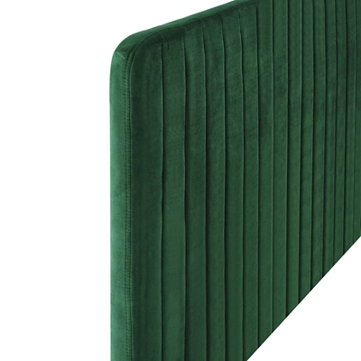 Milenna Queen/Full Tufted Velvet Headboard