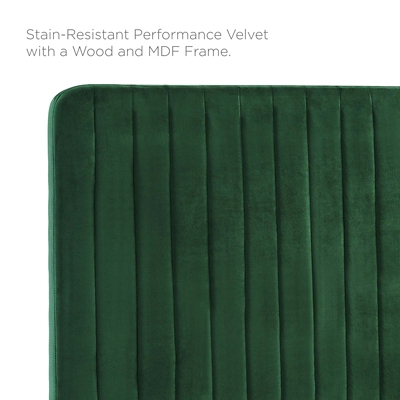 Milenna Queen/Full Tufted Velvet Headboard
