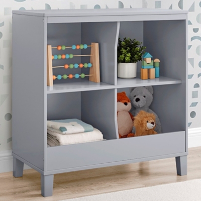 Delta Children Huck Convertible Changing Table, Gray, large