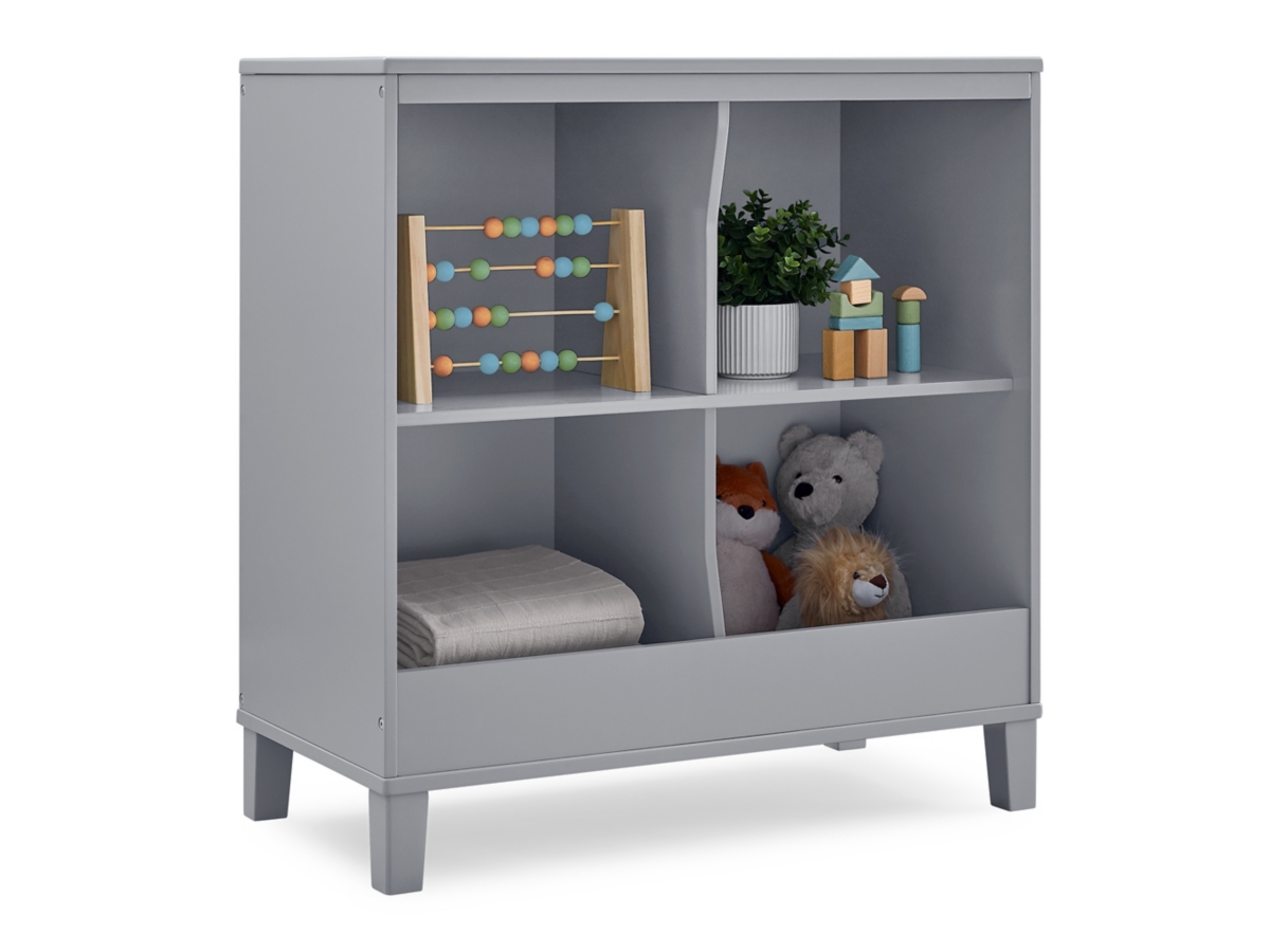 Delta Children Huck Convertible Changing Table, Gray, large