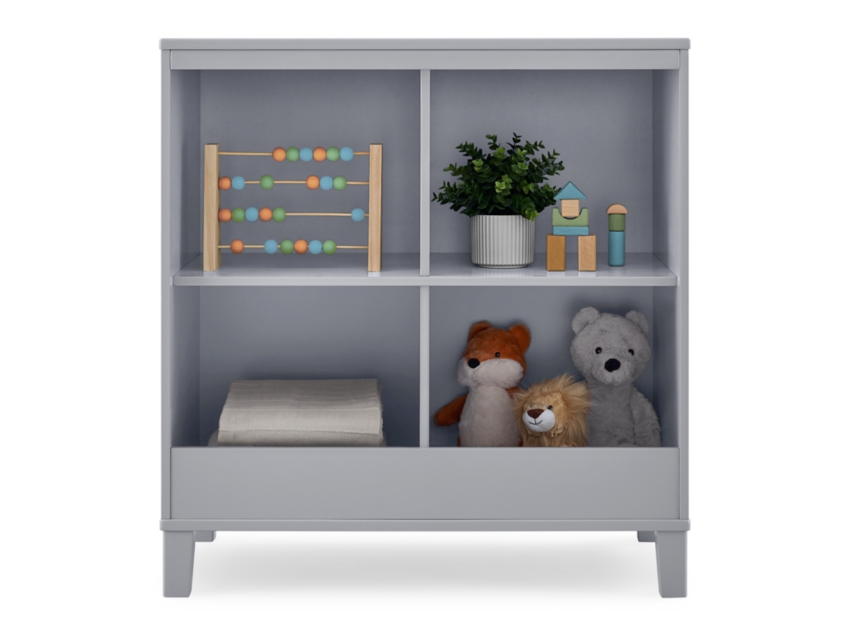 Delta Children Huck Convertible Changing Table, Gray, large