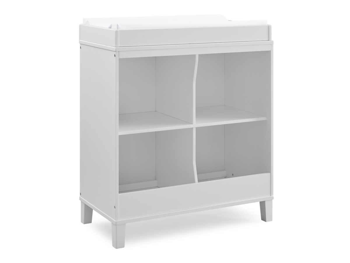 Delta Children Huck Convertible Changing Table, White, large