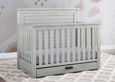 Crib with cheap trundle drawer