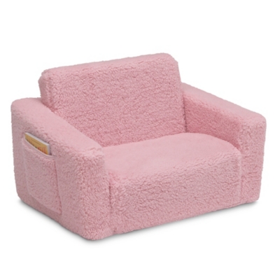 Kids sherpa swivel chair hot sale