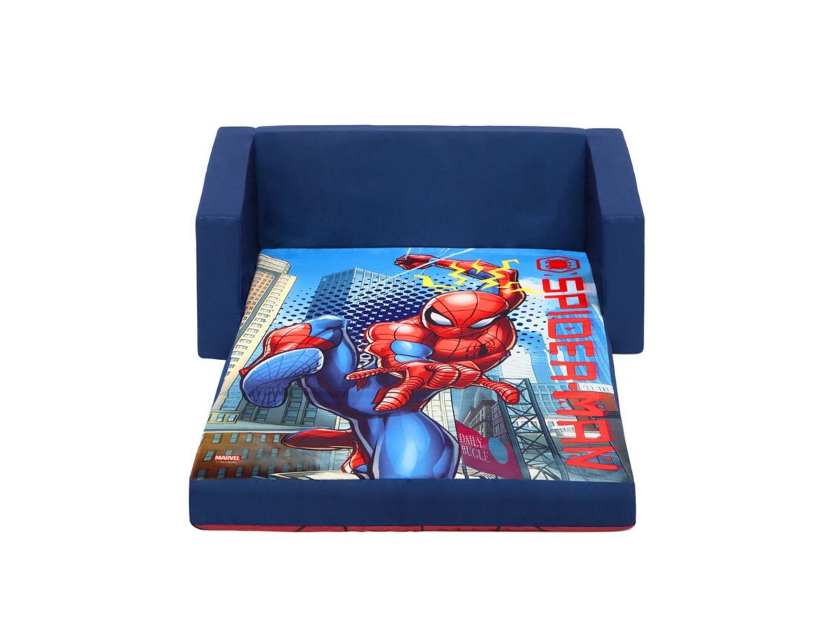 Delta Children Spider Man Cozee 2 in 1 Convertible Kids Sofa Ashley