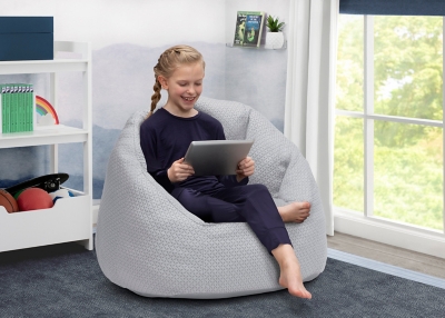 Serta iComfort Fluffy Chair with Memory Foam Seat - Kid Size (For Kids Up To 10 Years Old), , large