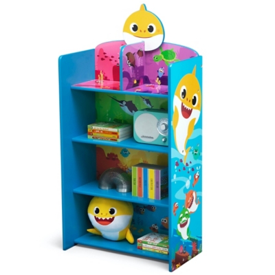 Delta Children Baby Shark Deluxe 9 Bin Design and Store Toy Organizer