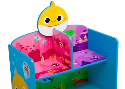 Baby Shark Wood Art Desk and Chair Set - Delta Children