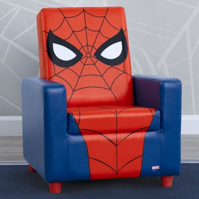 Delta Children Spider-Man High Back Upholstered Chair, , rollover
